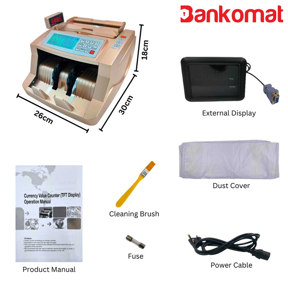 BANKOMAT Cash Counting Machine BM - 206 G