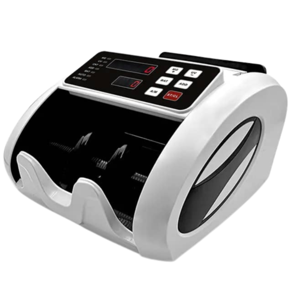 BANKOMAT Money/Currency/Cash/Bill Machine with Fake Note Detection, Batch Mode & Fast Countertop Currency Detector