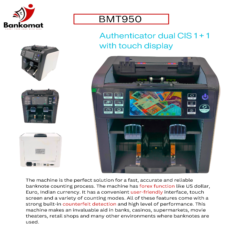 BANKOMAT Pocket Currency Sorter 1+1