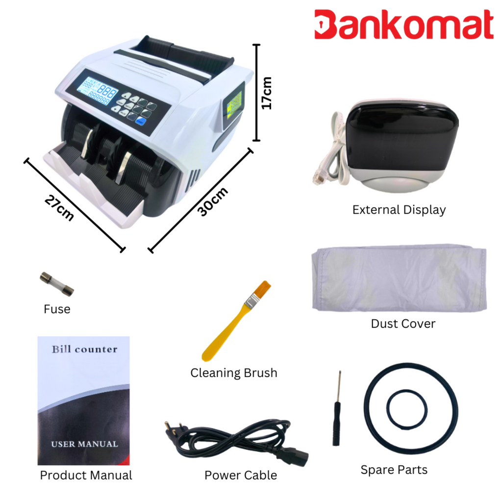 BANKOMAT Cash Counting Machine BMT-2080 manual