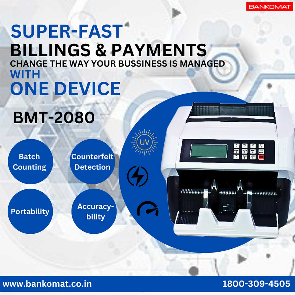 BANKOMAT Cash Counting Machine BMT-2080