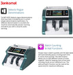 BANKOMAT  CASH COUNTING MACHINE BMT-860 Green