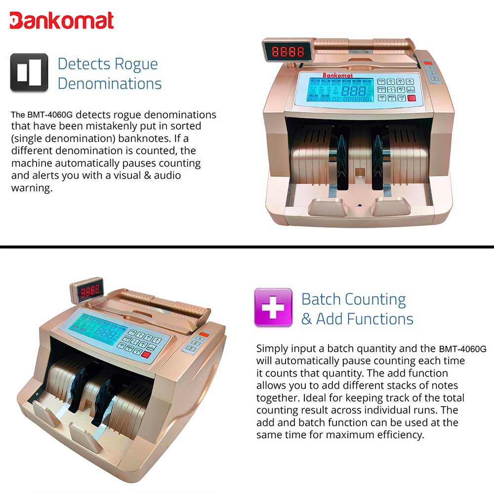 BANKOMAT Cash Counting Machine BM - 206 G