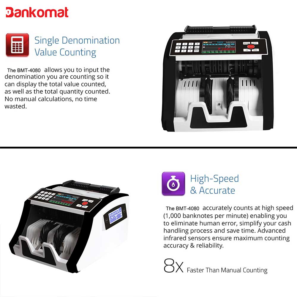 BANKOMAT Cash Counting Machine BM - 208