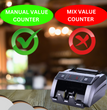 BANKOMAT Premium Quality Bill/Note/Currency with Fake Note Detection, Batch Mode & Fast Note Counting Machine