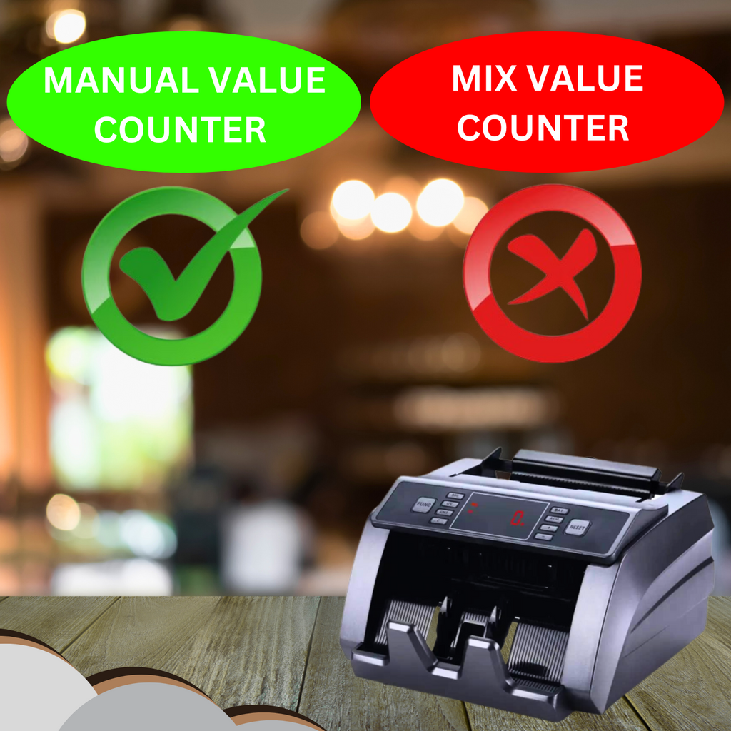 BANKOMAT Premium Quality Bill/Note/Currency with Fake Note Detection, Batch Mode & Fast Note Counting Machine