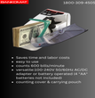 BANKOMAT Handy Cash Counting Machine  BMT-V30