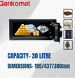 BANKOMAT Digital Safe With Electronic Keypad Lock System For Home, Office & Hotel (BMT-195TB)