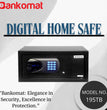 BANKOMAT Digital Safe With Electronic Keypad Lock System For Home, Office & Hotel (BMT-195TB)