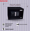 BANKOMAT Digital Safe With Electronic Keypad Lock System For Home, Office & Hotel (BMT-25DN)