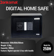 BANKOMAT Digital Safe With Electronic Keypad Lock System For Home, Office & Hotel (BMT-25DN)