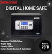 BANKOMAT Digital Safe With Electronic Keypad Lock System For Home, Office & Hotel (BMT-25FB)
