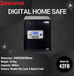 BANKOMAT Digital Safe With Electronic Keypad Lock System For Home, Office & Hotel (BMT-42FB)