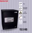 BANKOMAT Digital Safe With Electronic Keypad Lock System For Home, Office & Hotel (BMT-42FB)