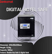 BANKOMAT Digital Safe With Electronic Keypad Lock System For Home, Office & Hotel (BMT-42FB)