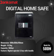 Bankomat Digital Safe With Electronic Keypad Lock System & Safety for Jewellery, Money & Other Valuable Things (BMT-50DN)