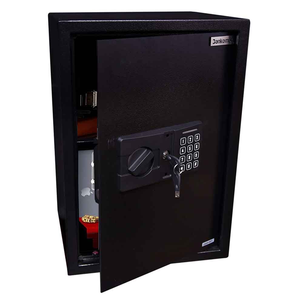 Bankomat Digital Safe With Electronic Keypad Lock System & Safety for Jewellery, Money & Other Valuable Things (BMT-50DN)