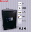 BANKOMAT Digital Safe With Electronic Keypad Lock System For Home, Office & Hotel (BMT-50TB)