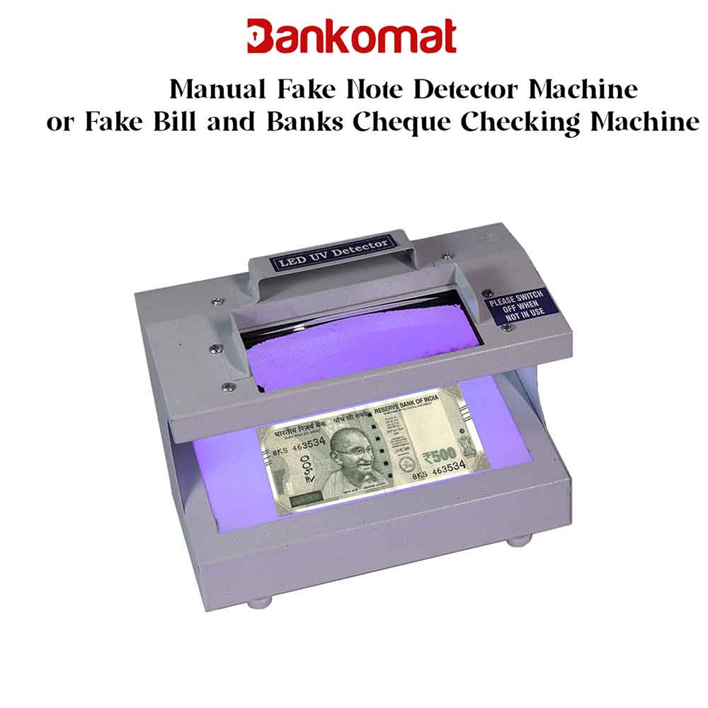 BANKOMAT LED Fake Cash Detector Machine BMT-FNDMINILED