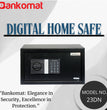 Bankomat Digital Safe With Electronic Keypad Lock System For Home, Office & Hotel Black Safe Locker (BMT23DN)