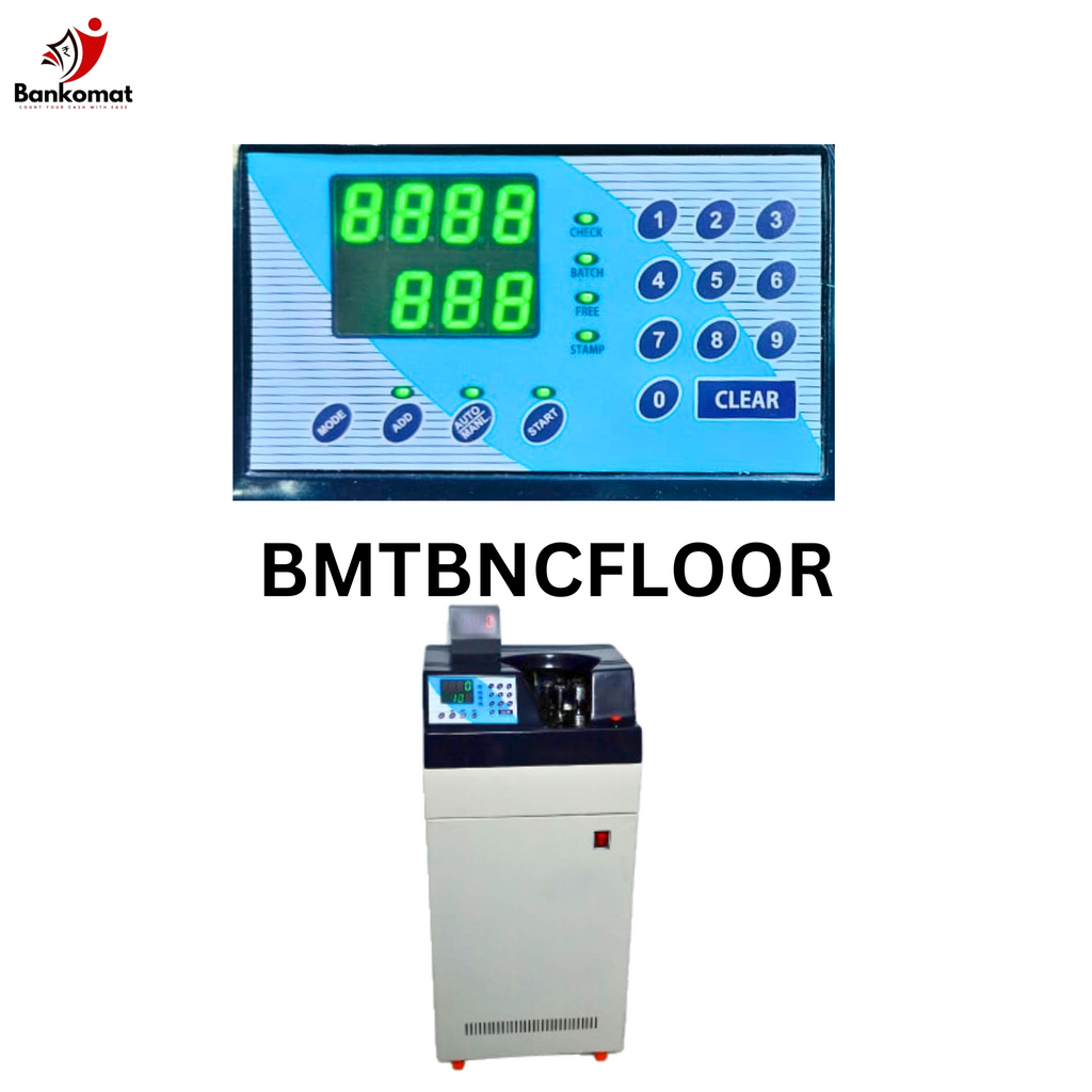 BANKOMAT Bundle Cash Counting Machine BMT-BNCFLOOR