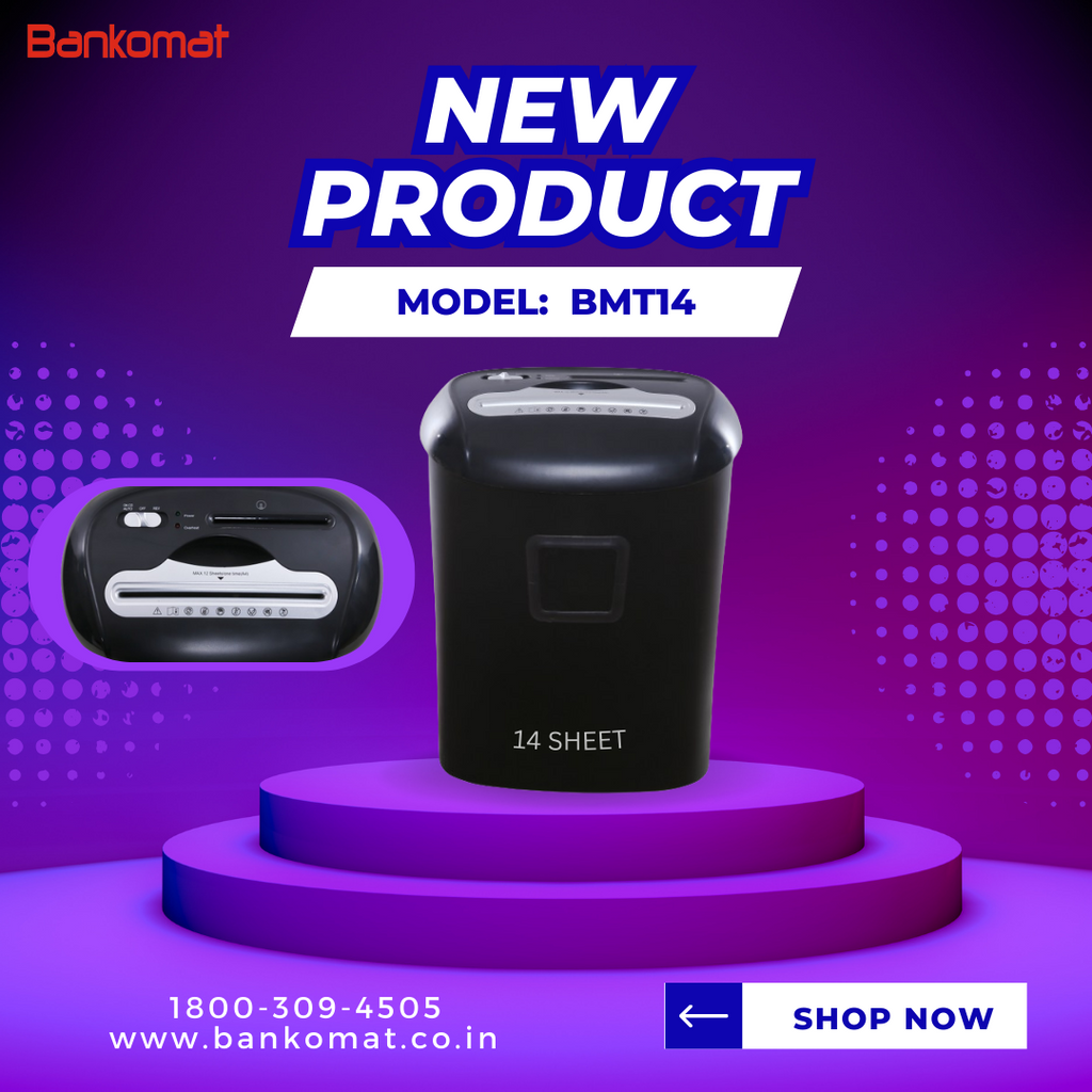 BANKOMAT PAPER SHREDDING/CUTTING MACHINE BMT-014CD