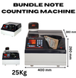 BANKOMAT Bundle Cash Counting Machine  BMT-BNCTOP