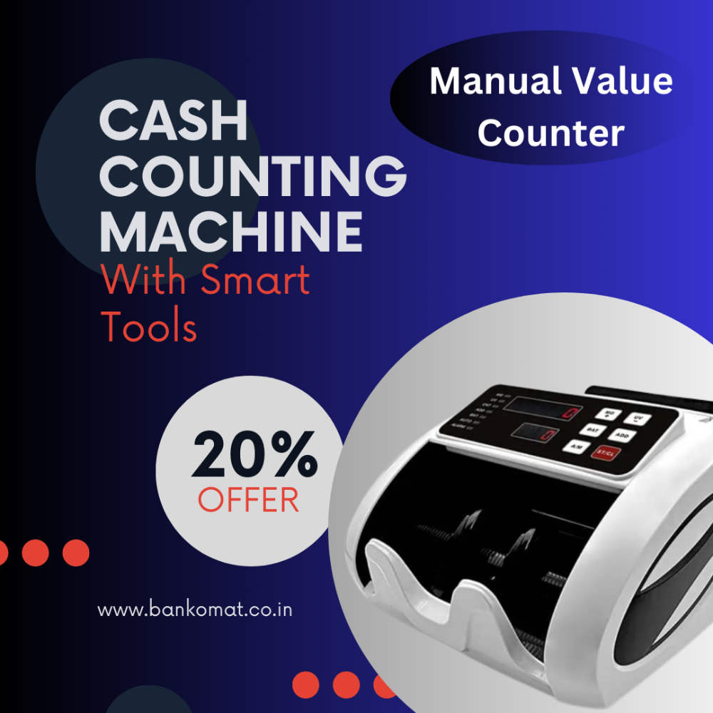 BANKOMAT Note Counting Machine BMT-715 Manual