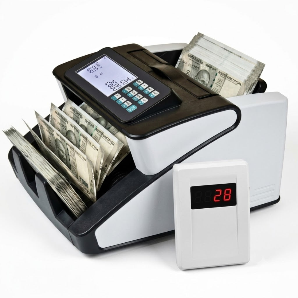 BANKOMAT | Note Counting Machine Havey Duty With IR, MT, UV Fake Note Detection