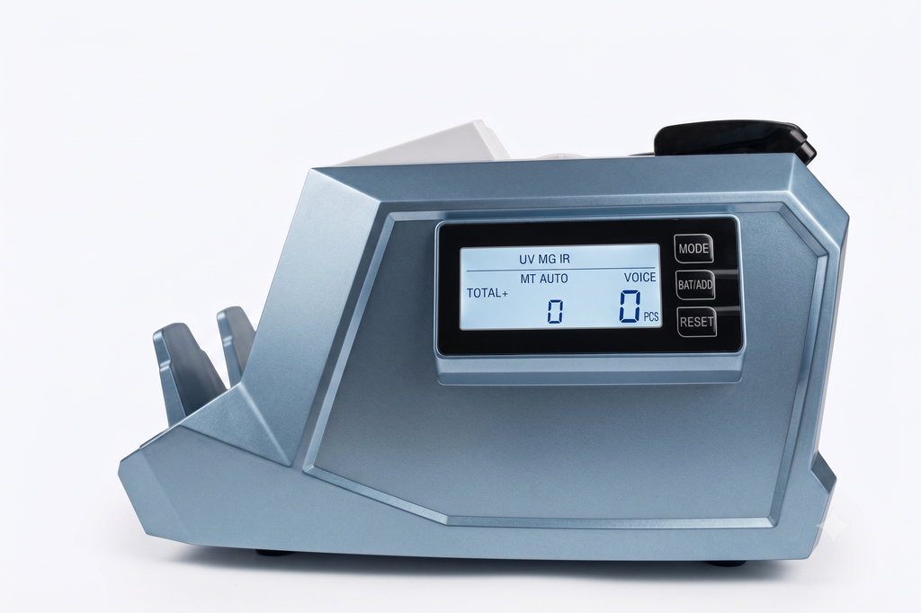 Touch Keypad Cash Counting Machine with UV/MG Detection – Blue