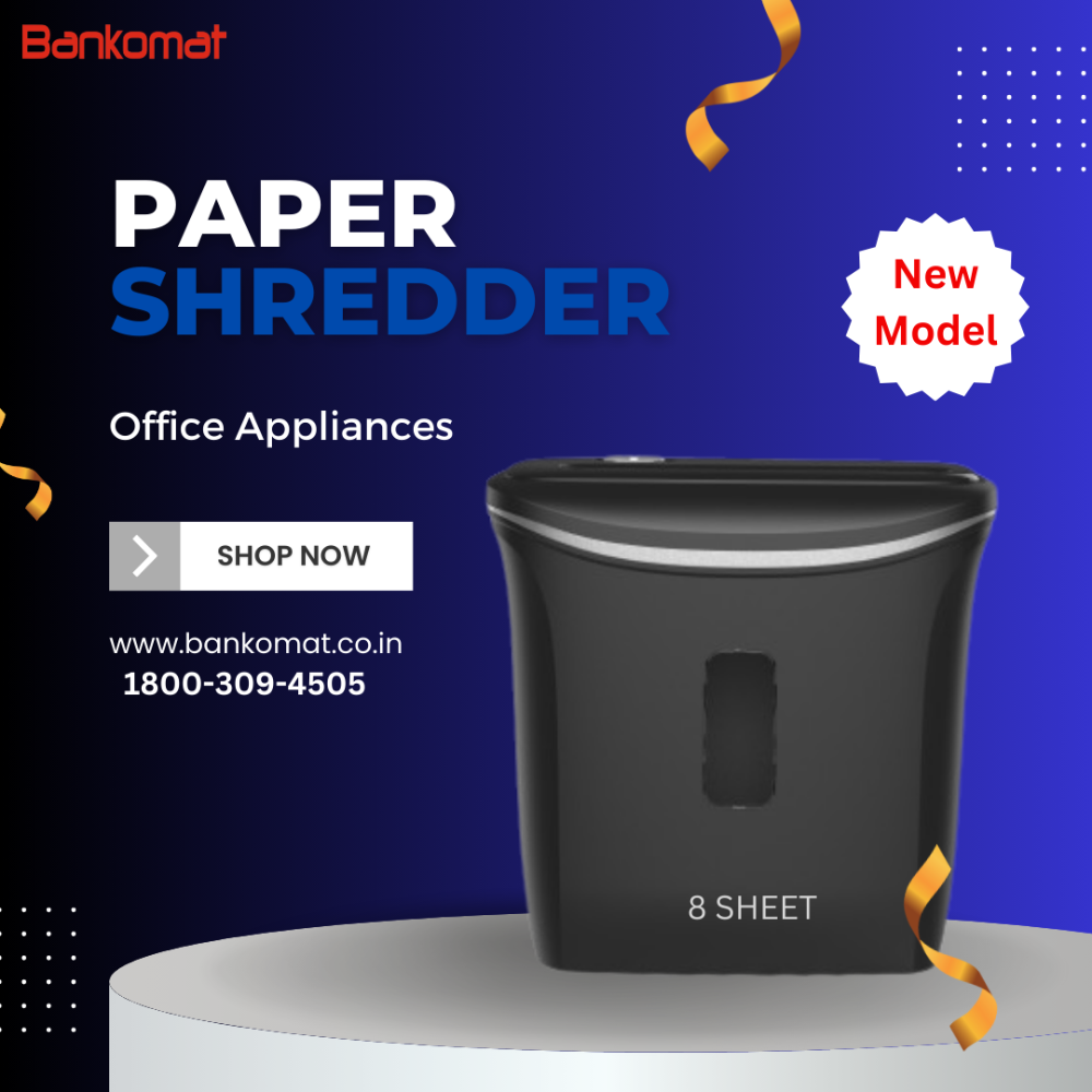 BANKOMAT PAPER SHREDDING/CUTTING MACHINE BMT-008CC