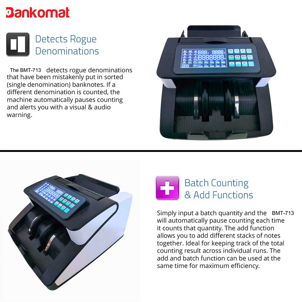 BANKOMAT Cash Counting Machine BM - 713