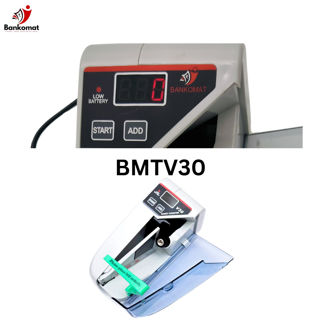 BANKOMAT Handy Cash Counting Machine  BMT-V30