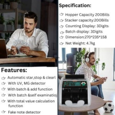 BANKOMAT Cash Counting Machine BMT-2090 Manual