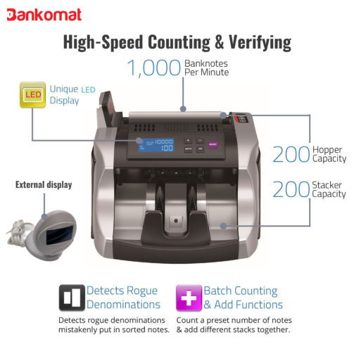 Cash counting machine